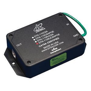 Ditek Data And Signal Protection, 48 V, 64 (Mcov) V, 30 A Max Current, Multi Stage Protection, 5.4 X 3.3 X 1.3 In, 1.6 A