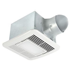 Delta Electronics Ventilation Fan, Galvanized, 110 Cu Ft/Min CFM, 4 (Inner) In Duct, 6 (Outer) In Duct, 12-3/8 X 12-3/8 In Grill