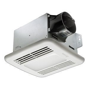 Delta Electronics Delta BreezGreenBuilder Series Fan, Led Light, 4 In. Duct, 100 CFM