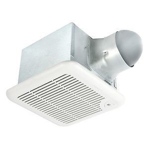 Delta Electronics Ventilation Fan, Galvanized, 110 Cu Ft/Min CFM, 4 (Inner) In Duct, 6 (Outer) In Duct, 12-3/8 X 12-3/8 In Grill