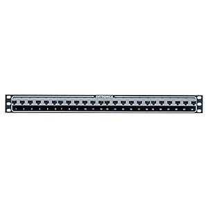 Ortronics High Density Modular Telco Patch Panel, 24-Port, 8-Position, 1 Ru