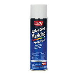 CRC Industries Upside Down Marking Paint, White, 20 Oz.