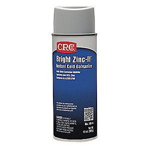 CRC Industries Brite Zinc-It174 Instant Cold Galvanized, 16 Oz.