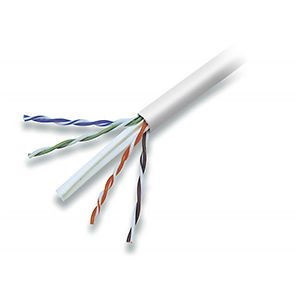 Mohawk M56905B - AdvanceNet Cat 6E+, Plenum, 4 Pair, 23 Awg, Utp Cable, White, 1000 FT., Box