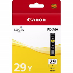 Canon Pgi29y Yellow Ink Tank For Canon Pro-1