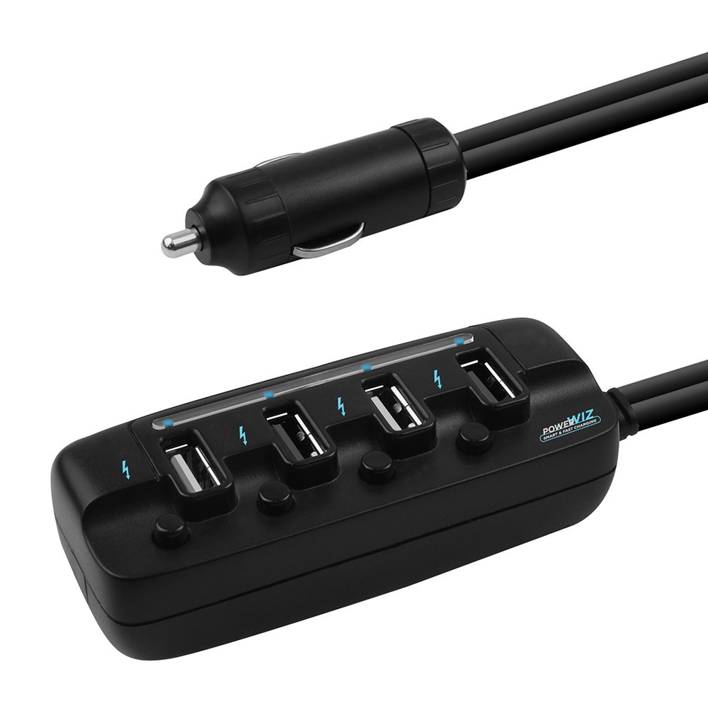 Mbeat&#174; 4 Ports Usb Rapid Car Charger