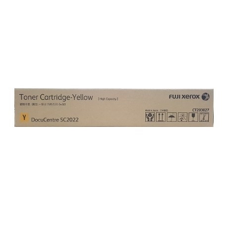 Fujifilm Fuji Xerox SC2022 CT203027 Yellow High Yield Toner 14.4K