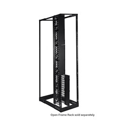 4Cabling Vertical Cable Manager - Suitable For Open Frame Racks
