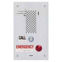 Aiphone *SpOrd* Aiphone Ix 2 Series Emergency Audio Door Station & Emergency Button