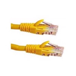 Generic Cat5e Patch Cable, 1M, Yellow