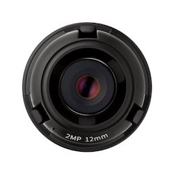 Hanwha *SpOrd* Hanwha Wisenet 1/2.8" Fixed Focal Megapixel Lens To Suit PNM-9320VQP, F2.0, 12MM