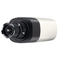 Hanwha Wisenet 2MP Indoor Box Camera, H.264, 60FPS, 120dB WDR, P-Iris, No Lens
