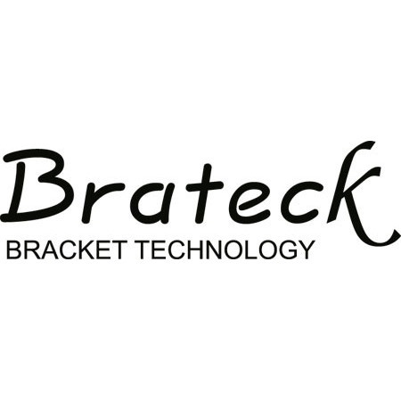 Brateck 23'-42' Tilt Wall Mount Bracket. Max Load 20Kgs. Supports Vesa 100X100,200X100,200X200 Built-In Bubble Level. Curved Display Compatible