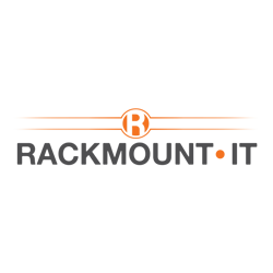 RACKMOUNT.IT SW-Rack RM-SW-T9 1U Rack-mountable Rack Shelf for Networking, Firewall - 482.60 mm Rack Width - Jet Black