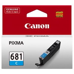 Canon CLI-681C Original Standard Yield Inkjet Ink Cartridge - Cyan - 1 Pack