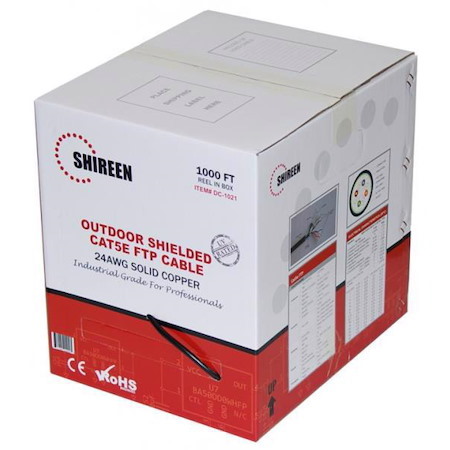 Shireen 305M Outdoor Cat5e FTP Shielded Ethernet Cable