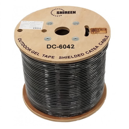 Shireen DC-6042 Outdoor Cat6a Shielded With Gel Tape 305M