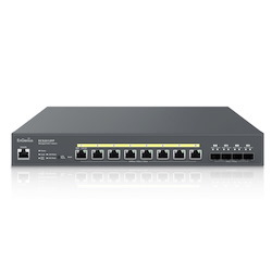 EnGenius Ecs2512fp Cloud Managed 802.3Bt/At/Af 240W PoE 2.5Gbps Network Switch