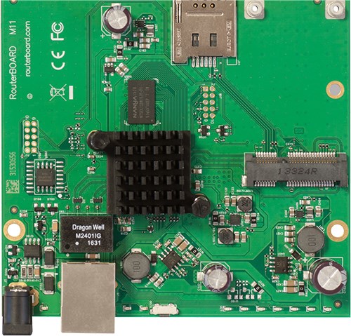 MikroTik RouterBOARD M11G 1Gbps With 880MHz Cpu, miniPCIe Slot