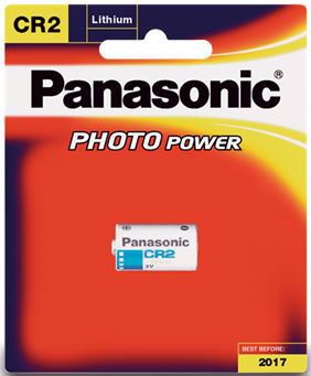 Panasonic Original Cr-2W/1Be CR-2W 3V Photo Lithium Camera Battery CR2