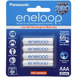 Panasonic Eneloop NiMH Rechargeable Aaa - 4PK Retail Pack