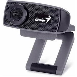 Genius FaceCam 1000X 720P HD Webcam 3X Digital Zoom W/Mic Built In Universal Clip Fits LCD Monitors