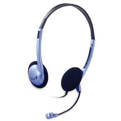 Genius HS-02B Lightweight Headset With Microphone