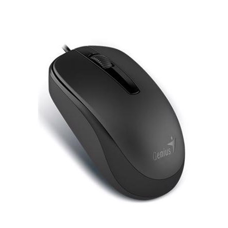 Genius DX-120 Usb Optical Mouse Black 1000Dpi Mac &PC