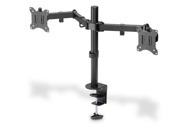 Digitus 15-32" Universal Dual Arm Monitor Clamp Base Mount