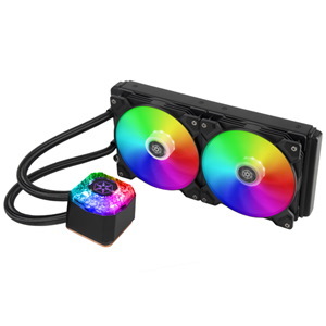 SilverStone Ig280-Argb Ice Gem Liquid Cooler - Dual Fan Tr4/Lga1200