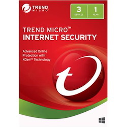 Trend Micro Internet Security (1-3 Devices) 1Yr Subscription Add-On
