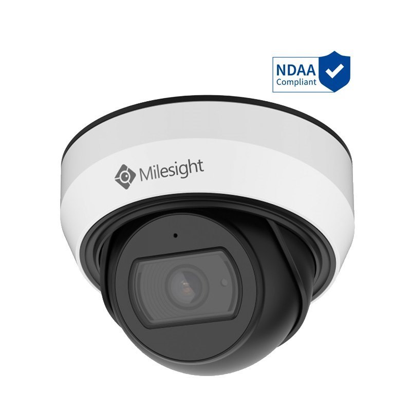 Milesight 5MP Ndaa Ai Weather-Proof Mini Dome Network Camera