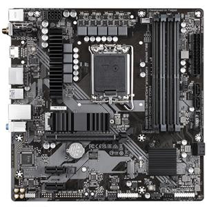 Gigabyte B760M DS3H Ax Matx Motherboard For Intel 12TH/13TH Gen Lga1700 B760 DDR5 Pcie 4.0 4XDDR5 Dimm 2XM.2 Back I/O: 5Xusb 1XType C PS2 2XDP Hdmi Wifi Ax+Bt Lan HD Audio Internal I/O: 2Xusb 2.0 1Xu