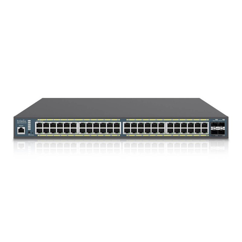 EnGenius Fit 740W Gigabit PoE+ 48 Port Switch With SFP