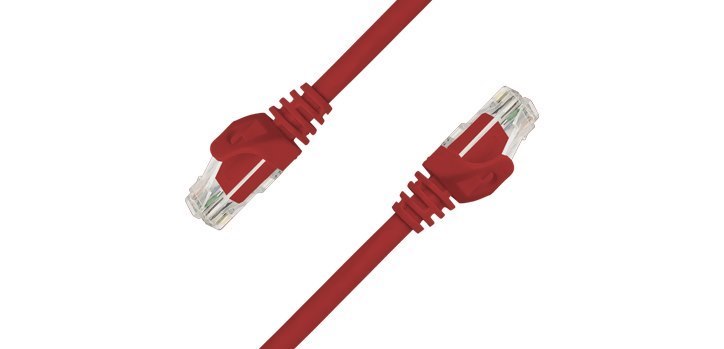 Go Wireless 0.3 Metre Cat6 Utp Indoor Ethernet Cable - Red