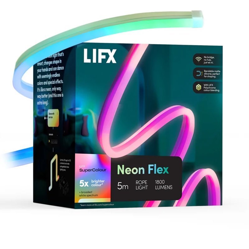 Lifx Indoor SuperColour Neon Flex 5 Meter