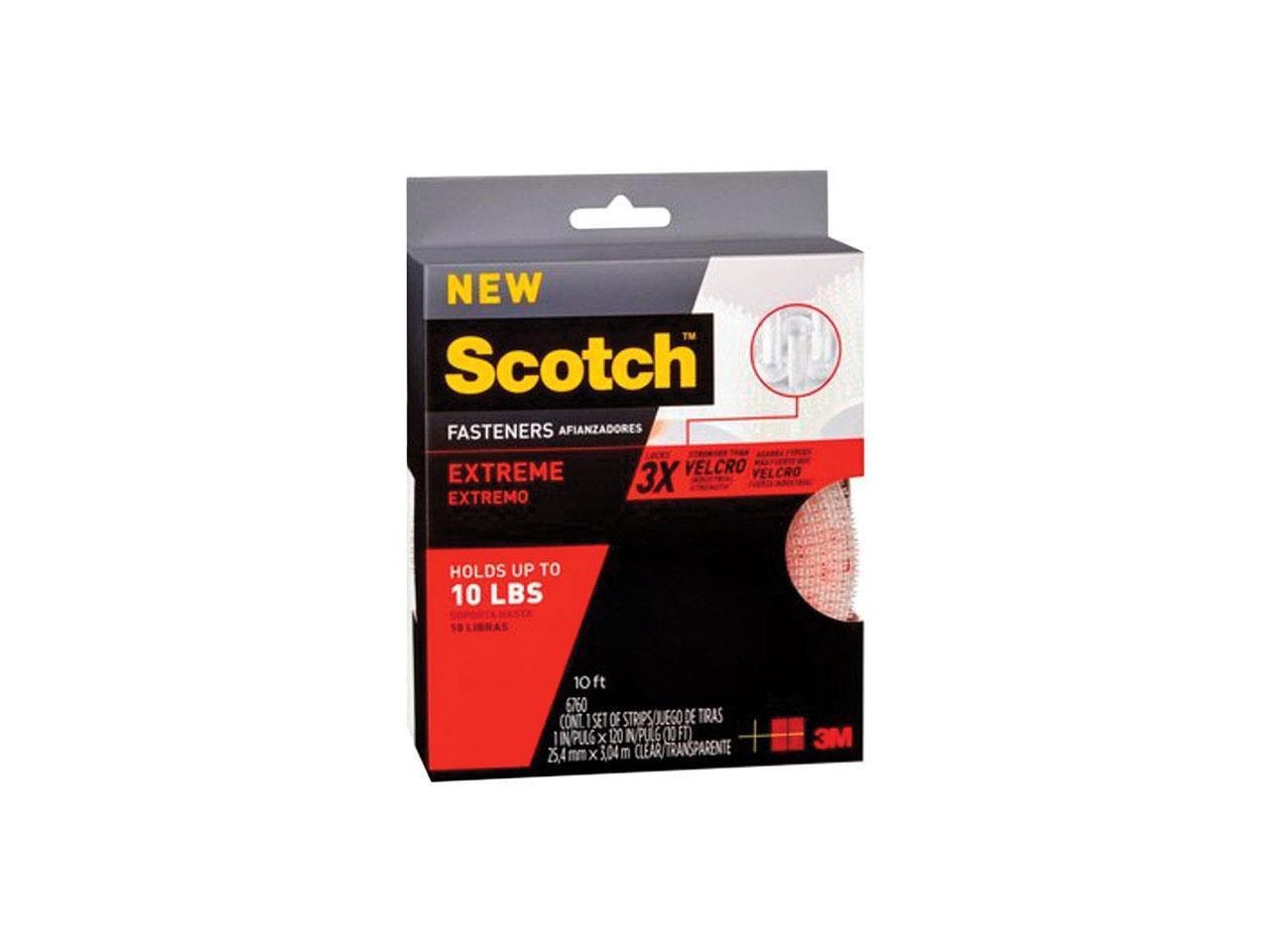 3M Scotch 1Inx10ft Clear Extreme