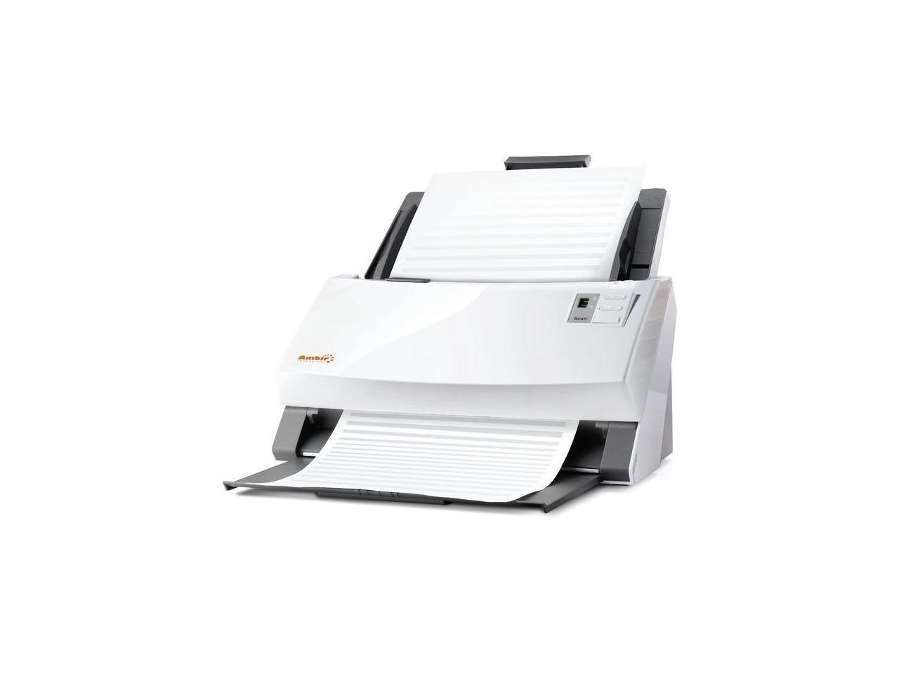 Ambir Technology Ambir ImageScan Pro 340U - Document Scanner - CCD - Duplex - 8.5 In X 200 In - 600 Dpi - Up To 40 PPM (Mono) / Up To 40 PPM (Color) - Adf (100 Sheets) - Up To 3000 Scans Per Day - Usb