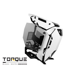 Antec Torque White / Black Aluminum Atx Mid Tower Computer Case/ Winner Of If Design Award 2019