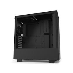NZXT H510 - Compact Atx Mid-Tower PC Gaming Case - Front I/O Usb Type-C Port - Tempered Glass Side Panel - Cable Management System - Water-Cooling Ready - Steel Construction - Black