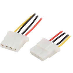 Nippon Labs Pow-04412 5.25 Female To 5.25 Female Internal DC Adapter Cable Female To Female