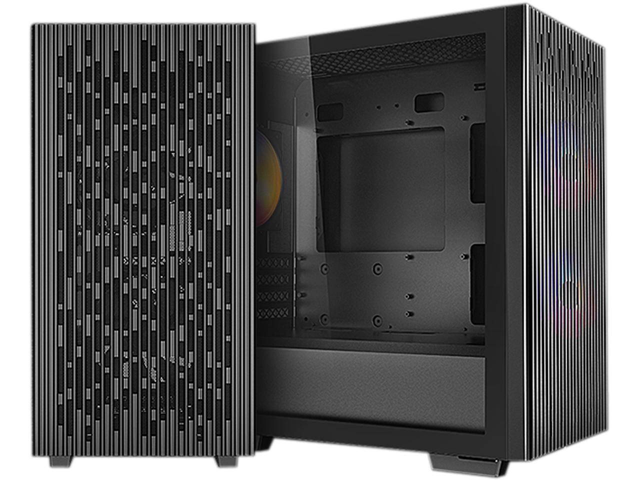 Deepcool Matrexx 40 3FS Black Abs / SPCC / Tempered Glass Micro Atx Tower Computer Case