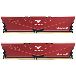 Team T-Force Vulcan Z 32GB (2 X 16GB) 288-Pin DDR4 Sdram DDR4 3200 (PC4 25600) Intel XMP 2.0 Desktop Memory Model TLZRD432G3200HC16FDC01