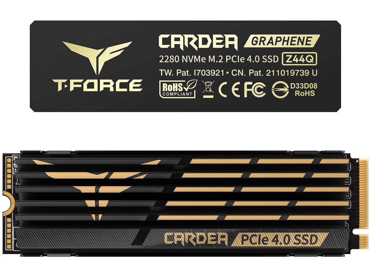 Team Group T-Force Cardea Z44Q M.2 2280 2TB PCIe Gen4.0 X4