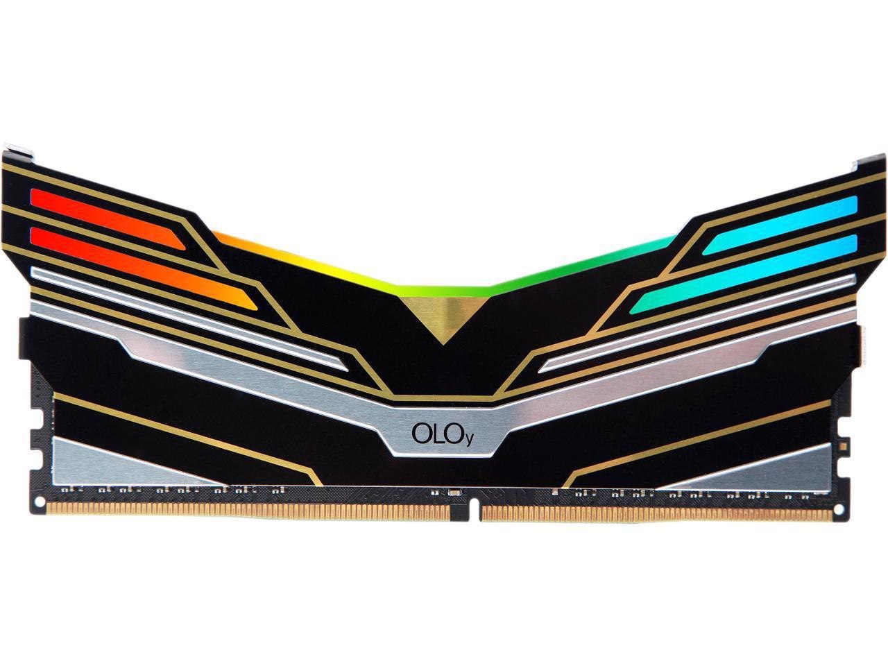 OLOy WarHawk RGB 16GB 288-Pin DDR4 Sdram DDR4 3200 (PC4 25600) Desktop Memory Model Md4u163216iesa