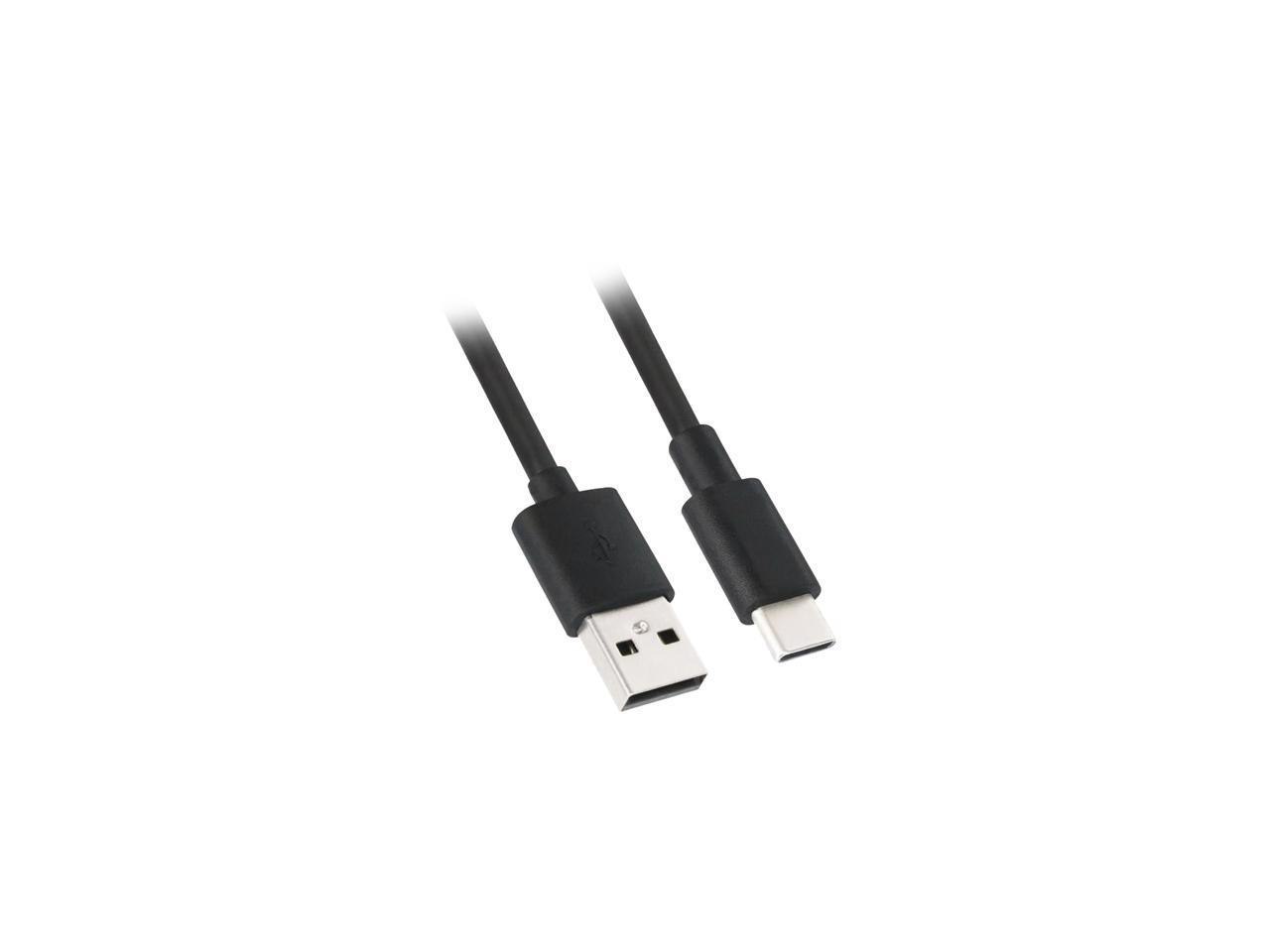 Nippon Labs 50Usb2-Cm-Am-10 10 FT. Usb-C Male To Usb A Male Charge And Data Transfer Cable - Black