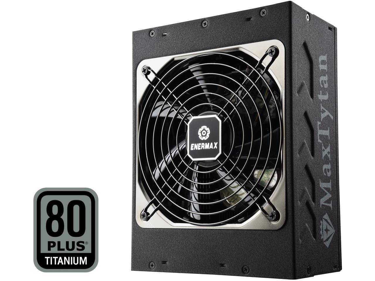 Enermax MaxTytan 80+ Titanium Certified Full Modular 1050W Power Supply With DFR Technology