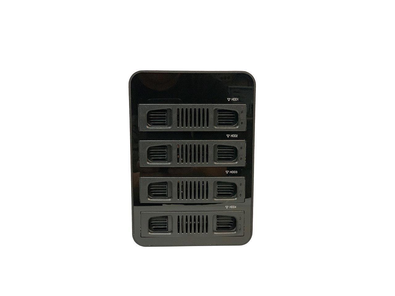 Sans Digital MobileSTOR Ms4u6g 4 Bay Usb 3.1 Type-C Jbod Hard Drives SSD Storage