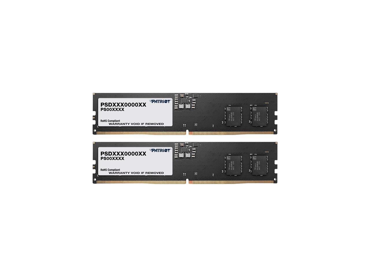 Patriot Memory Signature Line 16GB (2 x 8GB) DDR5 SDRAM Memory Kit