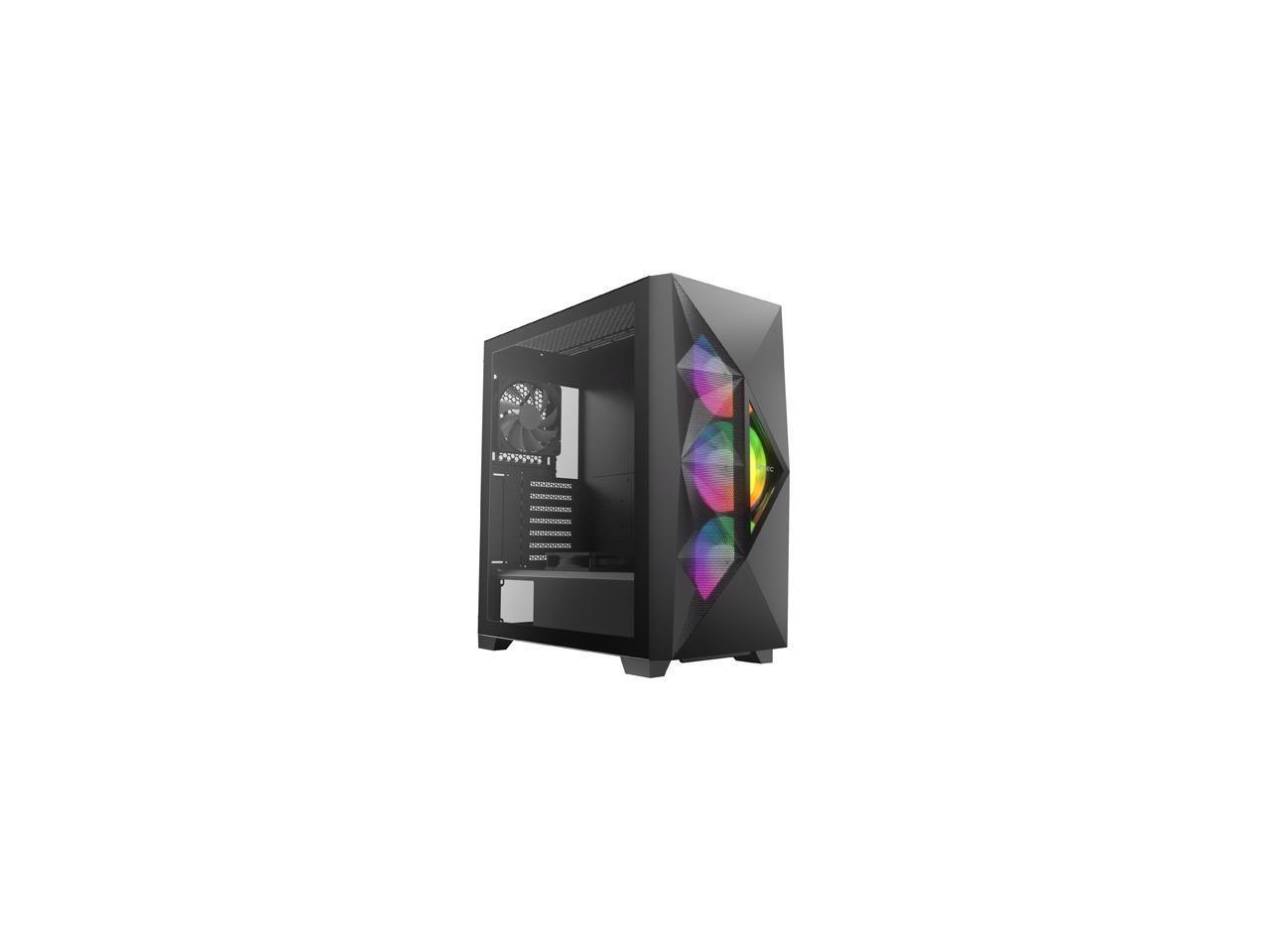Antec DF800 Flux Steel / Plastic / Tempered Glass Atx Mid Tower Computer Case